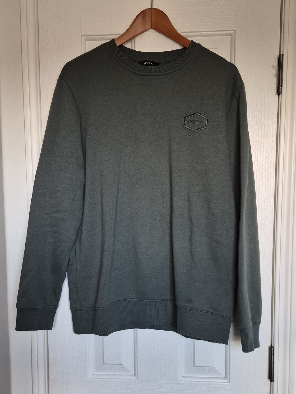 RVCA Olive Green Crewneck Sweater